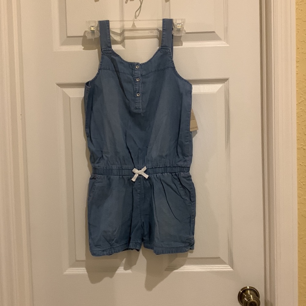Levi’s Blue Denim Overall Romper